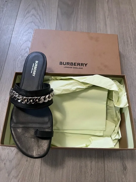 Burberry Heidi Sandals BLACK - Picture 2 of 6